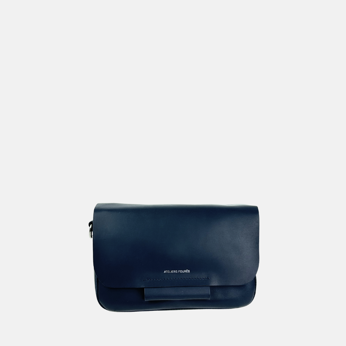 Ateliers Foures Calista Small Crossbody and Shoulder Bag in Navy - Big Bag NY