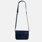 Ateliers Foures Calista Small Crossbody and Shoulder Bag in Navy - Big Bag NY