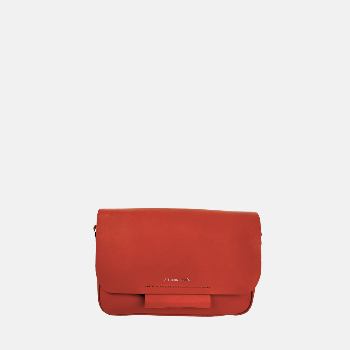 Ateliers Foures Calista Small Crossbody and Shoulder Bag in Orange - Big Bag NY