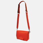 Ateliers Foures Calista Small Crossbody and Shoulder Bag in Orange - Big Bag NY