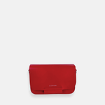 Ateliers Foures Calista Small Crossbody and Shoulder Bag in Red - Big Bag NY
