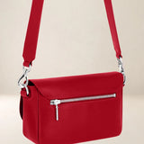 Ateliers Foures Calista Small Crossbody and Shoulder Bag in Red - Big Bag NY