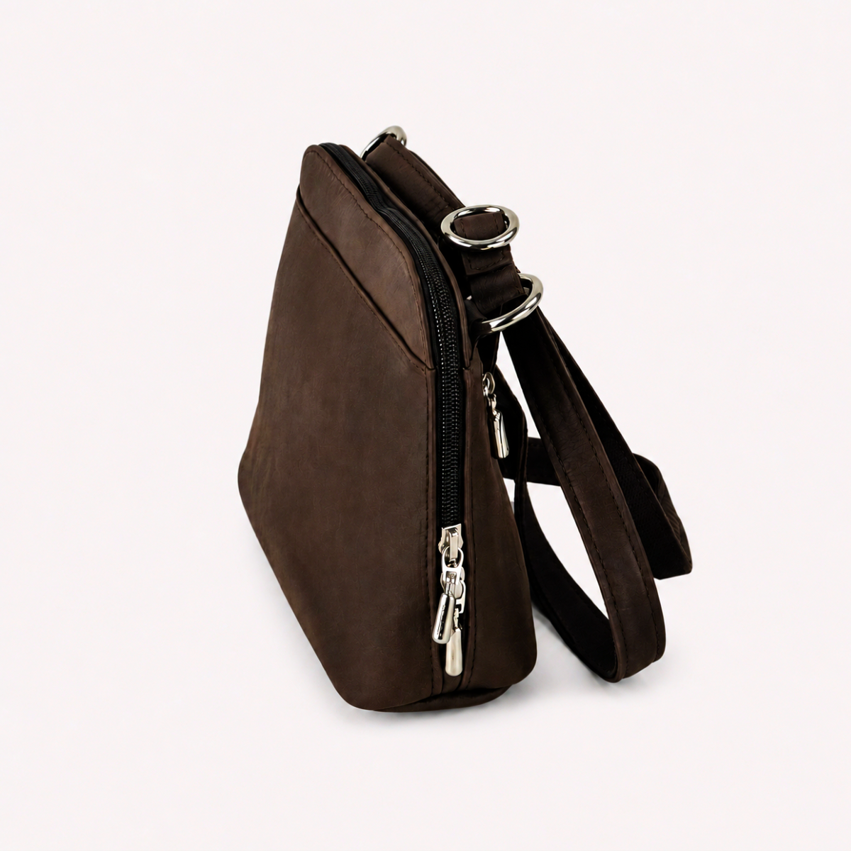 Ateliers Foures EUROPE Medium Crossbody and Shoulder Bag in Chocolate - Big Bag NY