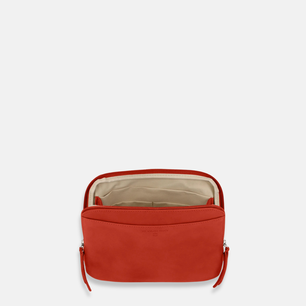 Ateliers Foures EUROPE Medium Crossbody and Shoulder Bag  in Orange Confite- Big Bag NY
