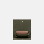 Ateliers Foures Fold over coin purse with band Kaki - Big Bag NY