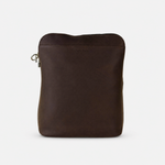 Ateliers Foures Large ANDROMEDE Leather Backpack In Brown - Big Bag NY