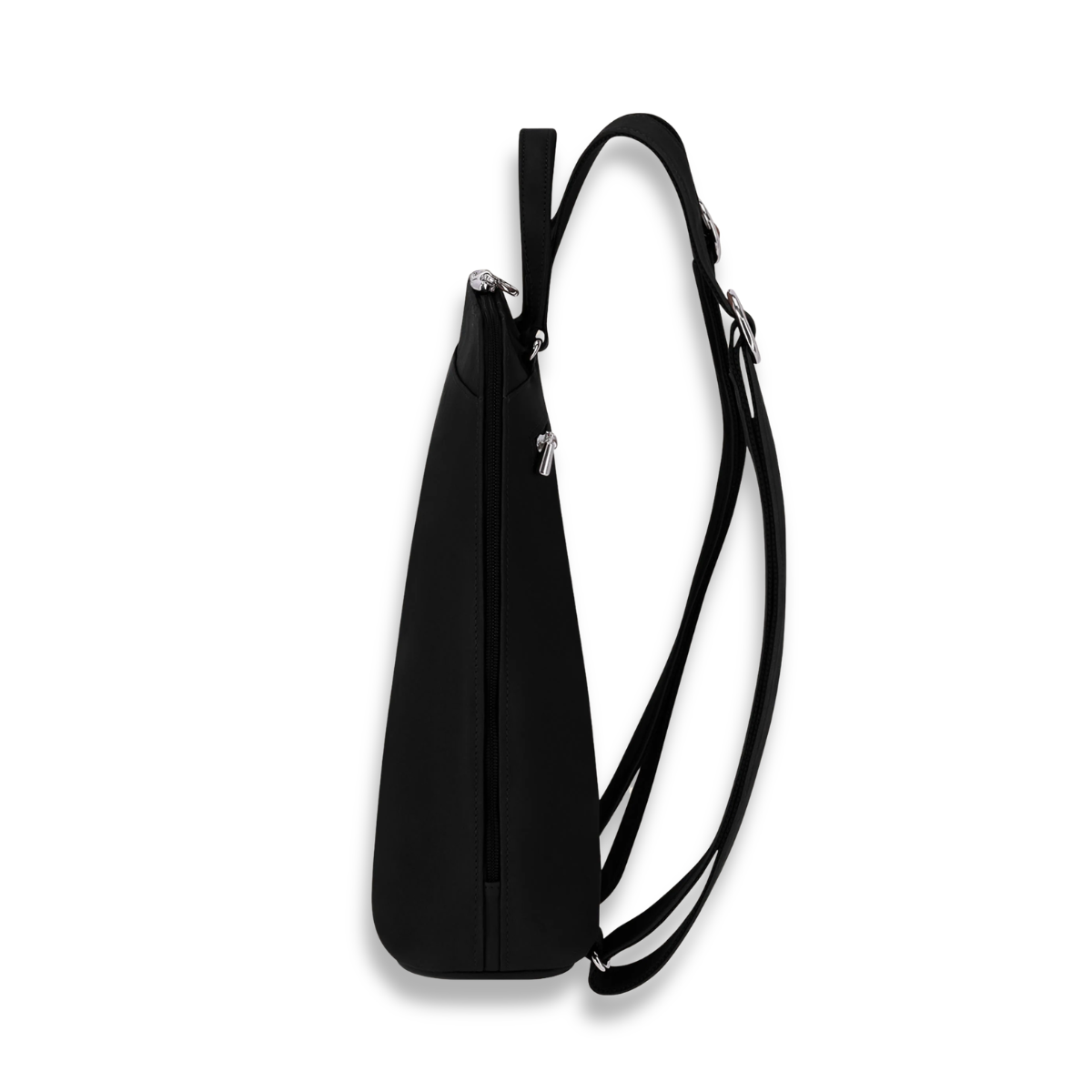 Ateliers Foures Large ANDROMEDE Leather Backpack in Black- Big Bag NY