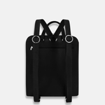 Ateliers Foures Large ANDROMEDE Leather Backpack in Black- Big Bag NY