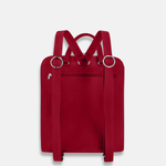 Ateliers Foures Large ANDROMEDE Leather Backpack in Red - Big Bag NY