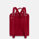 Ateliers Foures Large ANDROMEDE Leather Backpack in Red - Big Bag NY