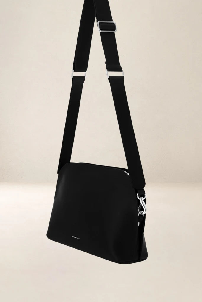 Ateliers Foures ODYSSÉE Large Crossbody and Shoulder Bag in Black - Big Bag NY