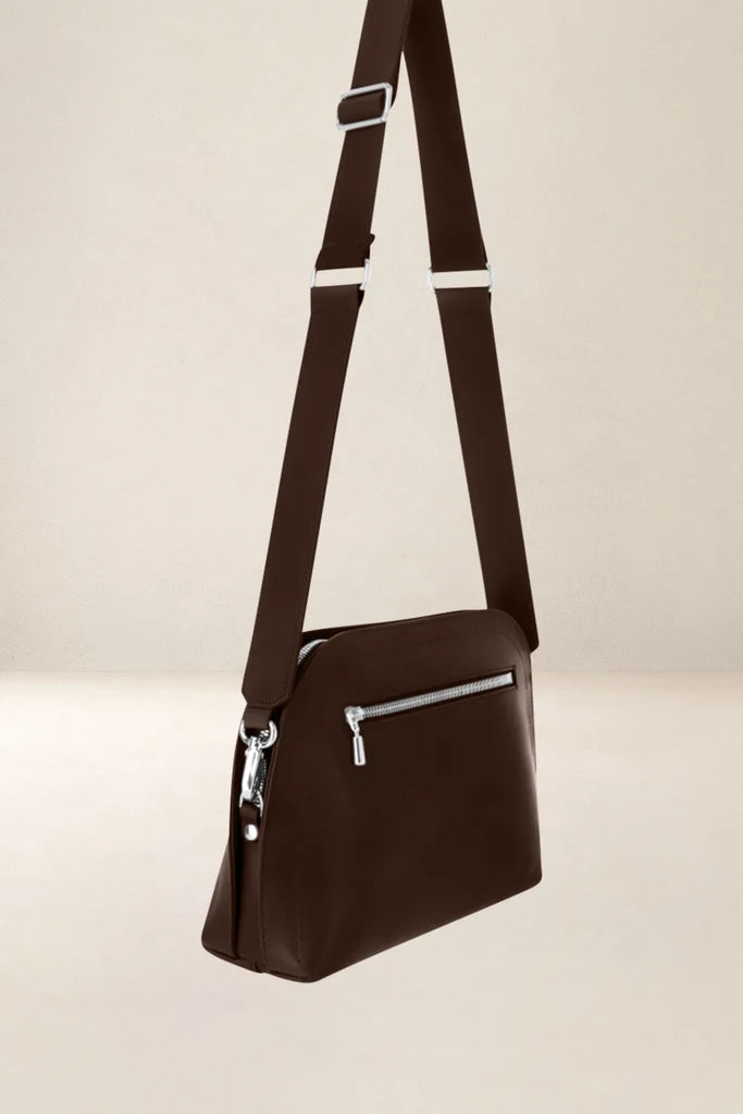 Ateliers Foures ODYSSÉE Large Crossbody and Shoulder Bag in Brown - Big Bag NY