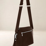 Ateliers Foures ODYSSÉE Large Crossbody and Shoulder Bag in Brown - Big Bag NY