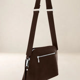 Ateliers Foures ODYSSÉE Large Crossbody and Shoulder Bag in Brown - Big Bag NY