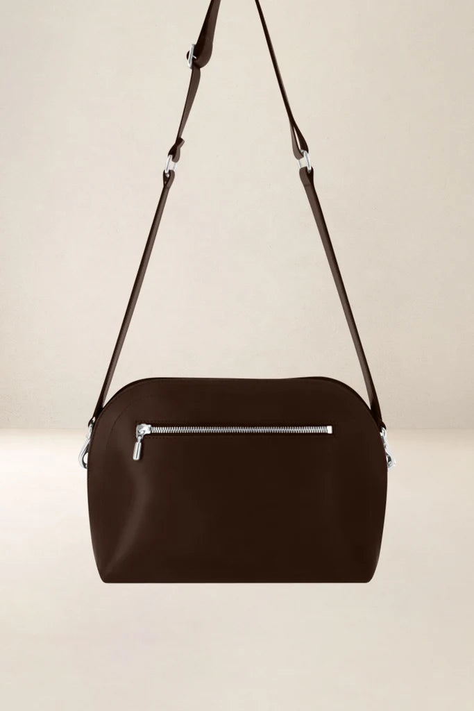 Ateliers Foures ODYSSÉE Large Crossbody and Shoulder Bag in Brown - Big Bag NY