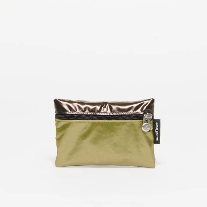 Avocado/Moka Jack Gomme PATCH Light Pochette - Big Bag NY