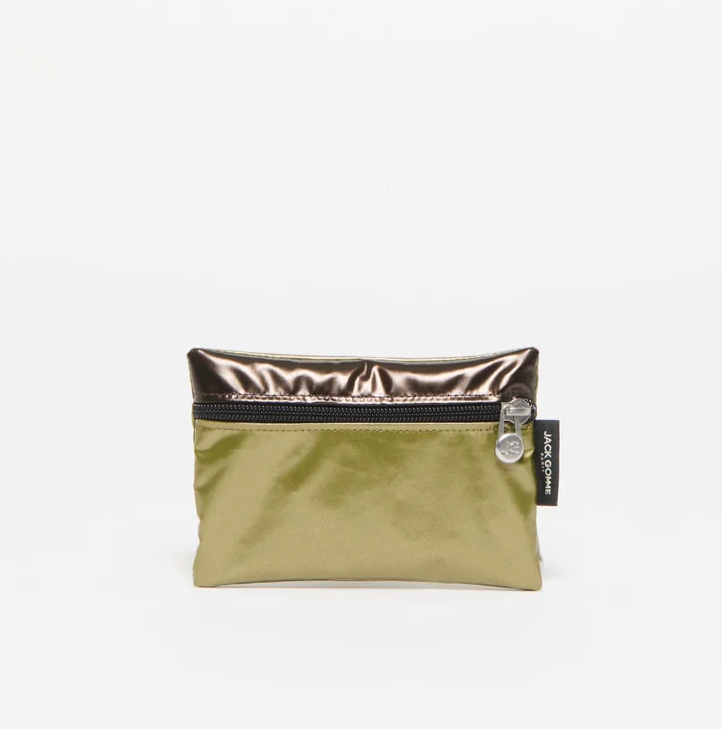 Avocado/Moka Jack Gomme PATCH Light Pochette - Big Bag NY