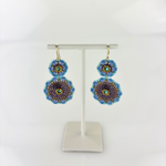 Azure Bloom Earrings - Big Bag NY