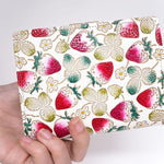 Strawberries Gamasatsu Square Billfold with Clasp - Big Bag NY