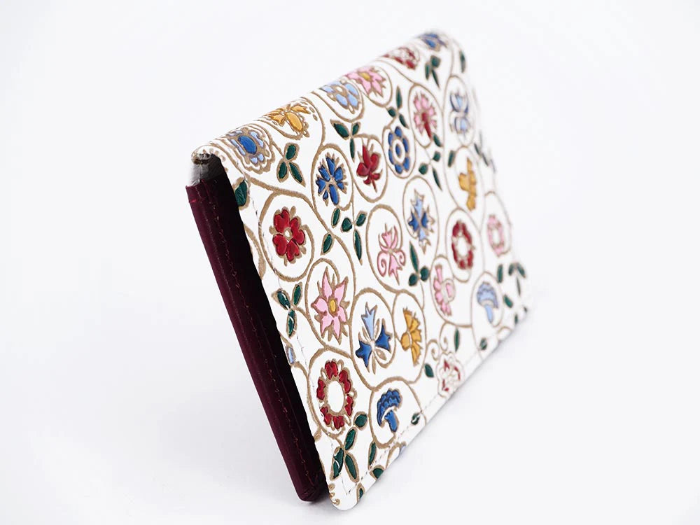 Bunkoya Oozeki Kobana Tiny Flowers Business Card Case - Big Bag NY