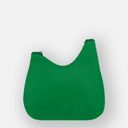 Ateliers Foures Artemis Small Asymmetric Crossbody Bag Green Fougeres - Big Bag NY