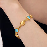Dean Davidson's Monterey Chain Bracelet Turquoise - Big Bag NY