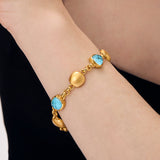Dean Davidson's Monterey Chain Bracelet Turquoise - Big Bag NY