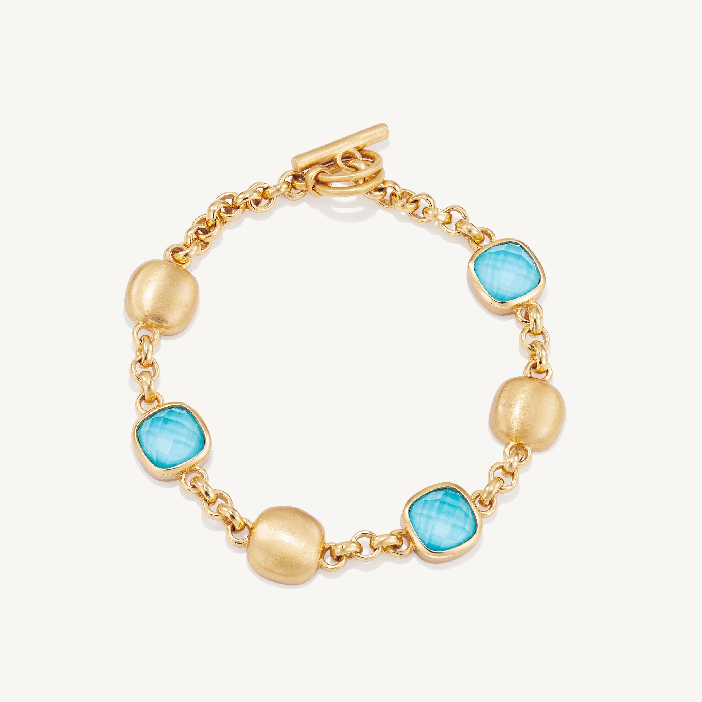 Dean Davidson's Monterey Chain Bracelet Turquoise - Big Bag NY