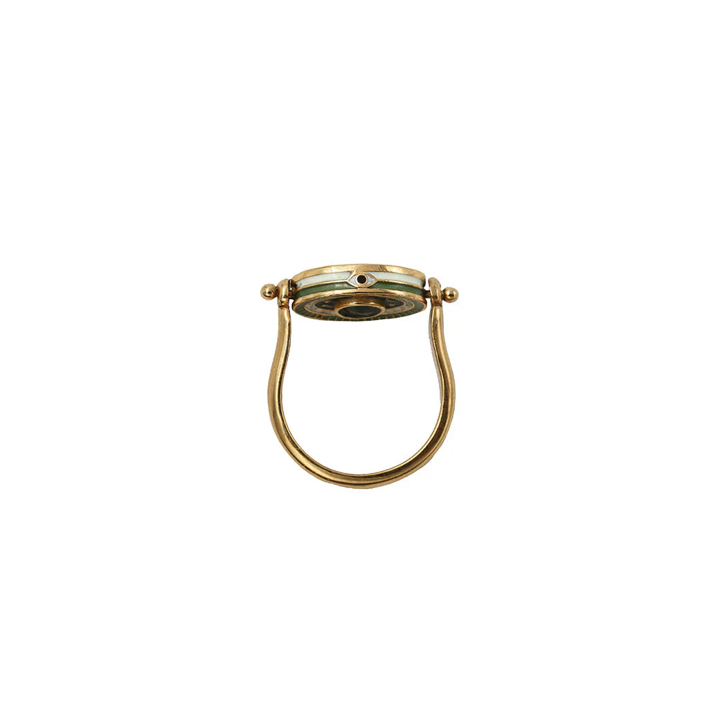LA2L LUNA Serpentine Pivot Ring - Big Bag NY