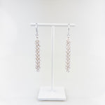 Alison Evans Long Silver Chainmail Earrings - Big Bag NY