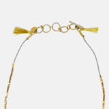 5 Octobre Gold Beaded Choker - Big Bag NY