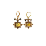 LA2L SONIA Earrings in Citrine - Big Bag NY