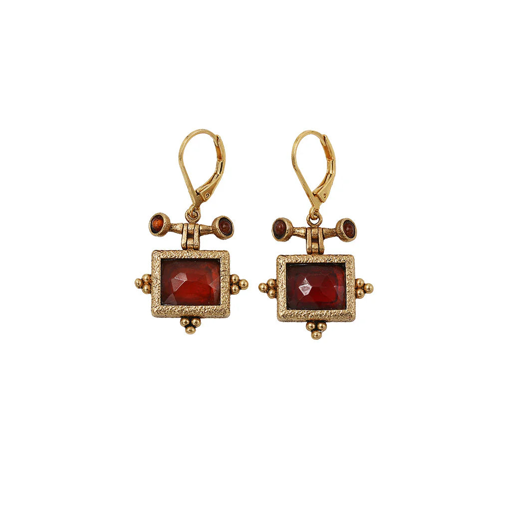 LA2L SONIA Earrings in Hessonite - Big Bag NY