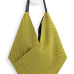 InZu Bevel Tote in Pistacchio - Big Bag NY