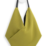 InZu Bevel Tote in Pistacchio - Big Bag NY