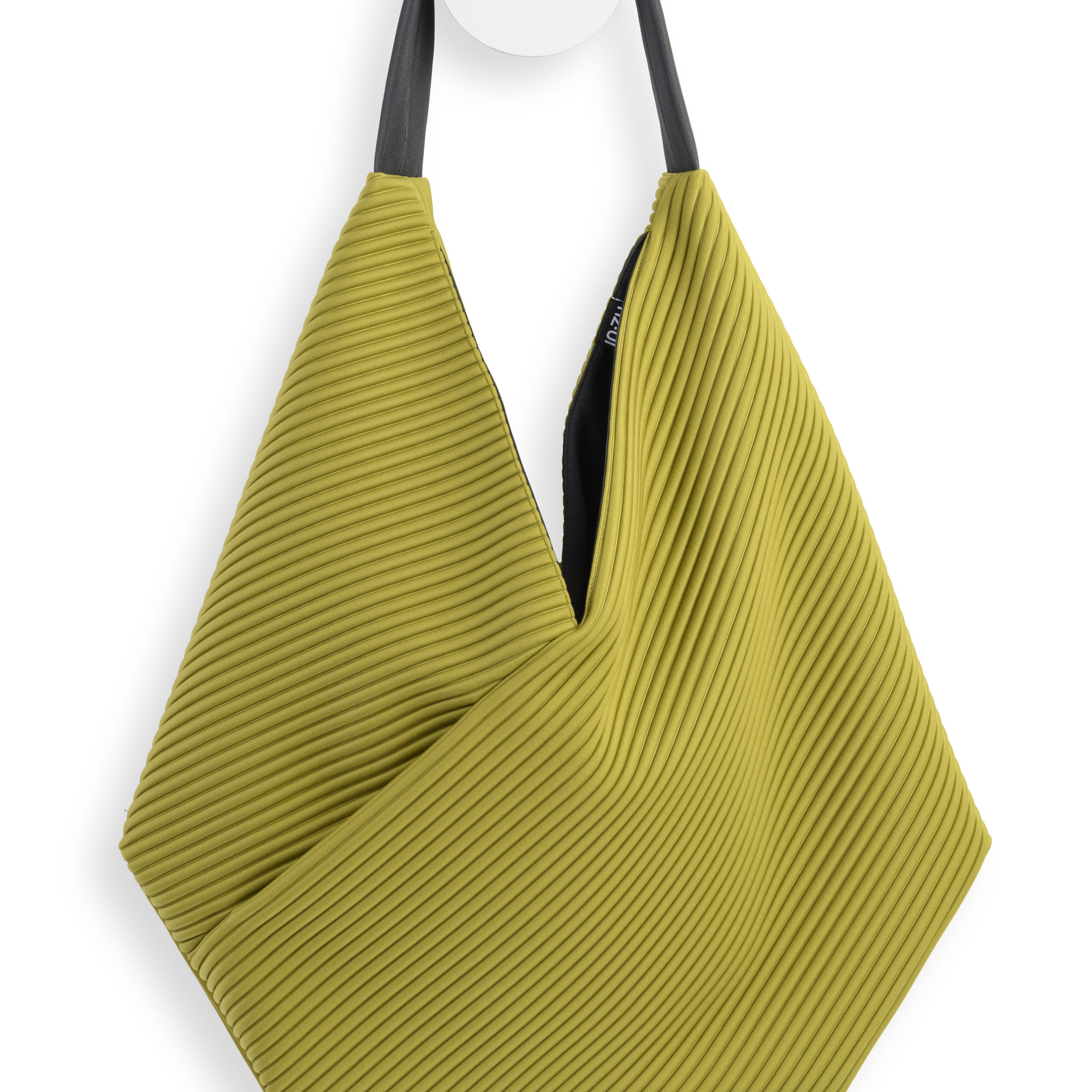 InZu Bevel Tote in Pistacchio - Big Bag NY
