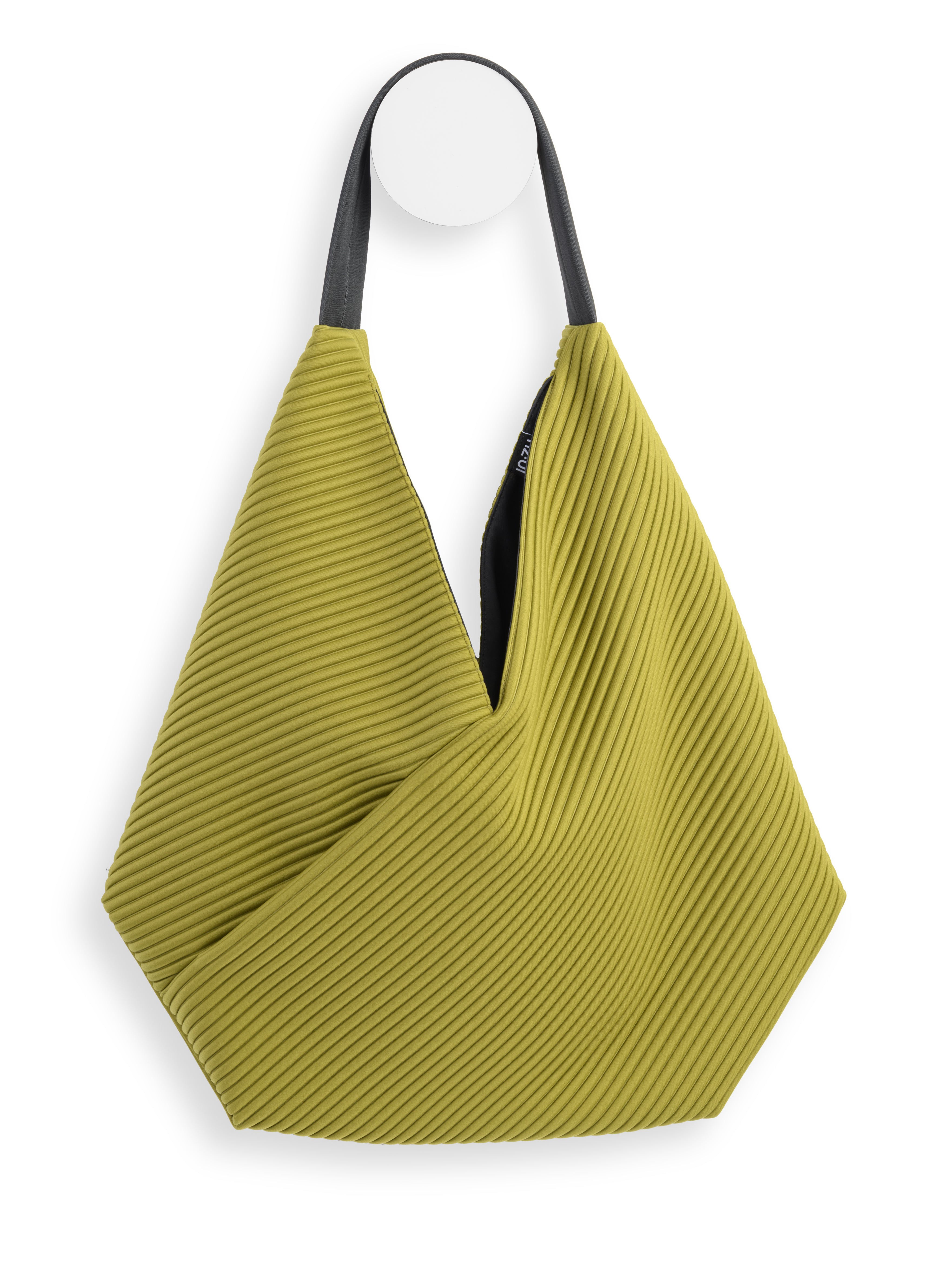 InZu Bevel Tote in Pistacchio - Big Bag NY