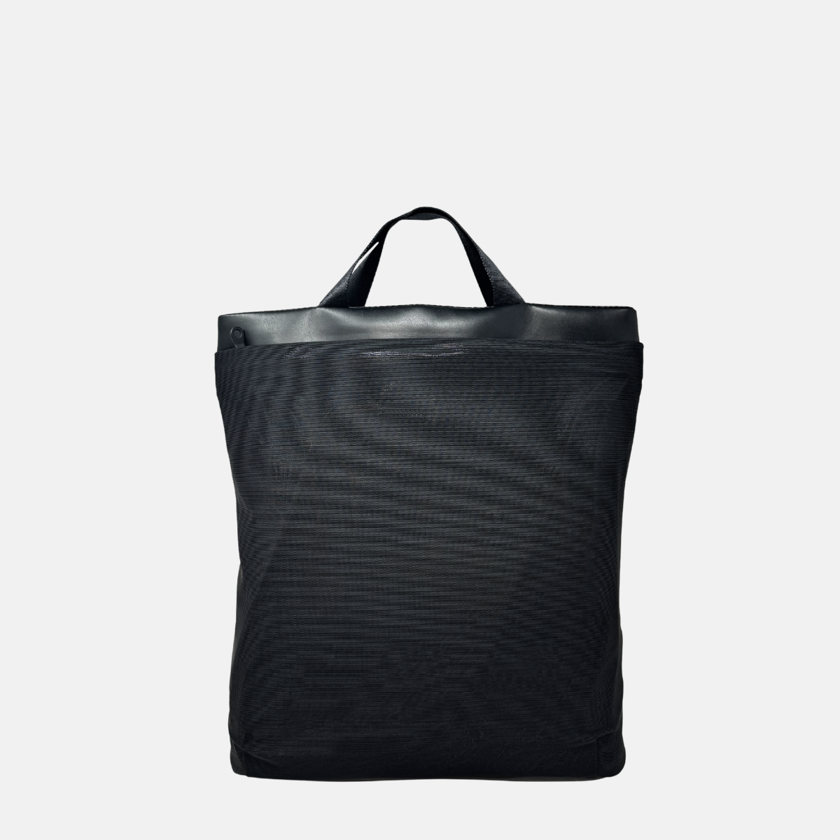 Backpack in Black Swim Mesh - Big Bag NY