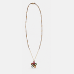 Danielle Welmond Rainbow Tourmaline Flower Necklace - Big Bag NY