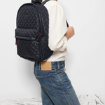 Black Oxford MZ Wallace City Metro Backpack - Big Bag NY model shot
