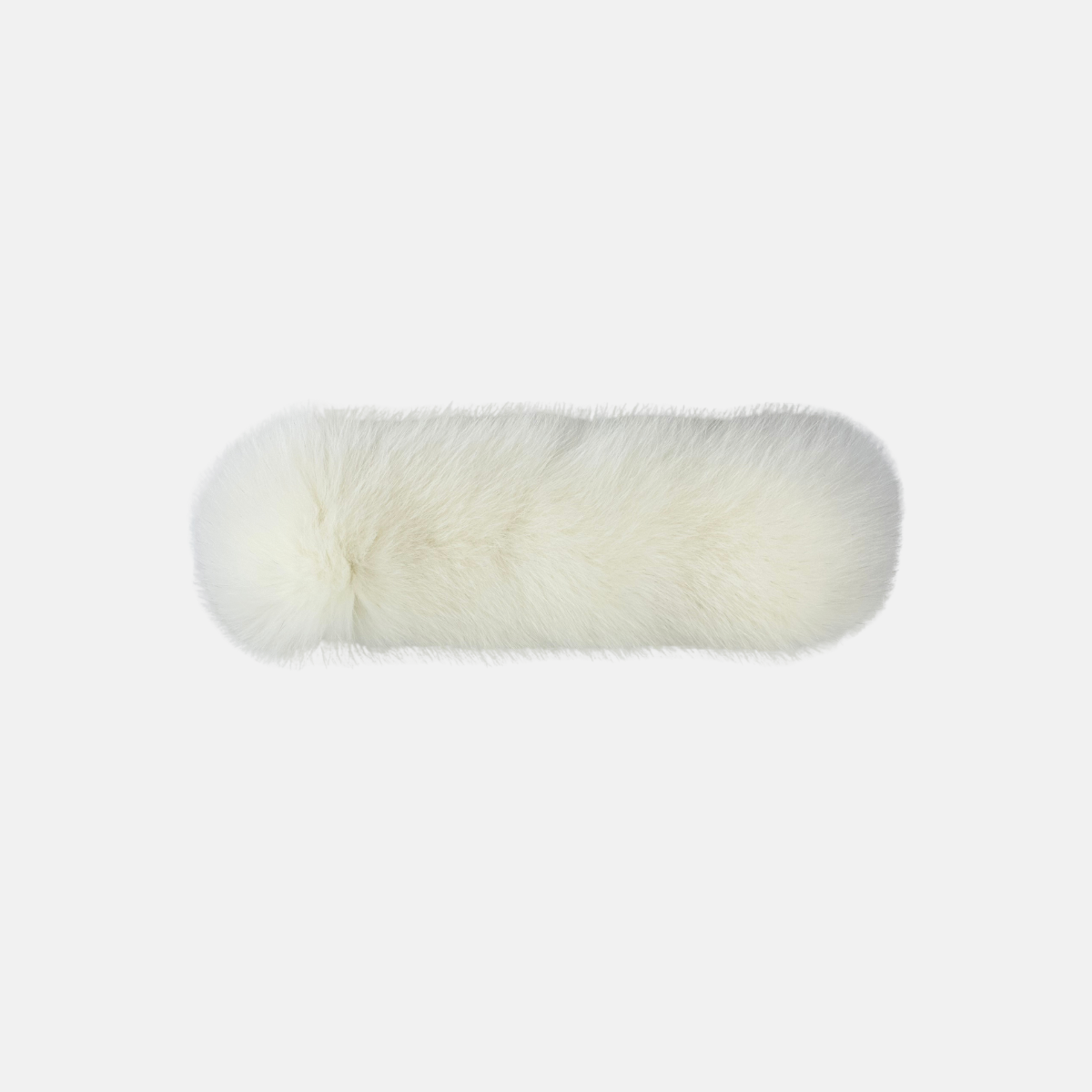 Bruno Carlo Fox Fur Headband in Cream - Big Bag NY