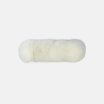 Bruno Carlo Fox Fur Headband in Cream - Big Bag NY