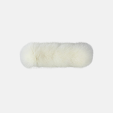 Bruno Carlo Fox Fur Headband in Cream - Big Bag NY