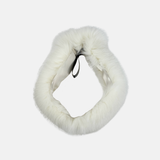 Bruno Carlo Fox Fur Headband in Cream - Big Bag NY