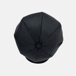 Bruno Carlo Wool Baseball Cap with Ear Flaps in Black - Big Bag NY