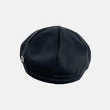 Bruno Carlo Wool Baseball Cap with Ear Flaps in Black - Big Bag NY