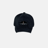 Bruno Carlo Wool Baseball Cap with Ear Flaps in Black - Big Bag NY