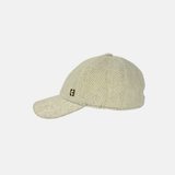 Bruno Carlo Wool Baseball Cap with Ear Flaps in Ivory - Big Bag NY