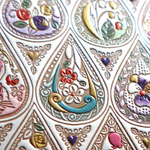 Bunkoya Oozeki Flowers and Cats Billfold with Clasp6 - Big Bag NY