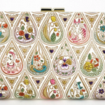 Bunkoya Oozeki Flowers and Cats Billfold with Clasp - Big Bag NY